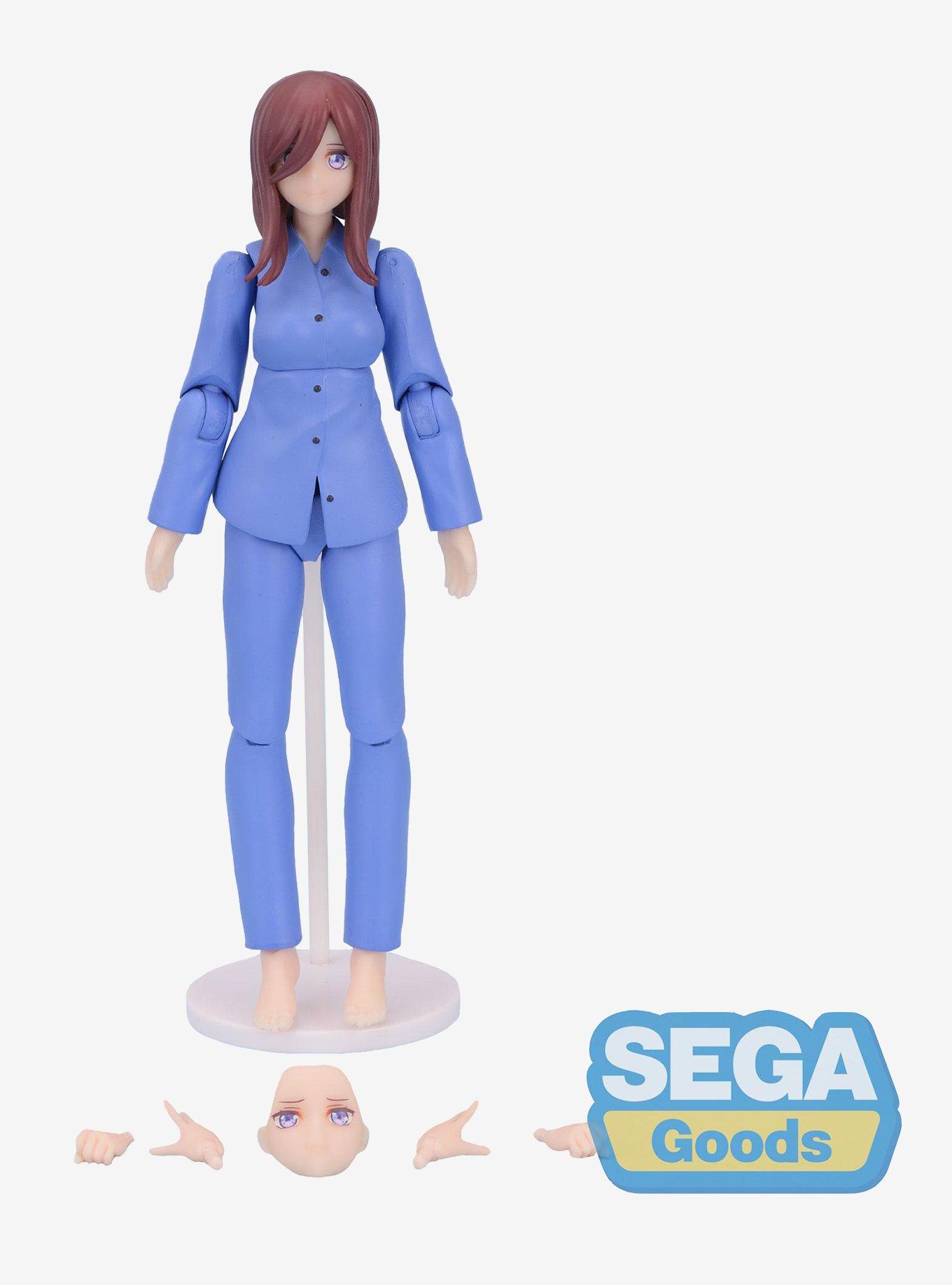 Sega The Quintessential Quintuplets Movingood!!! Miku Nakano Figure, , hi-res