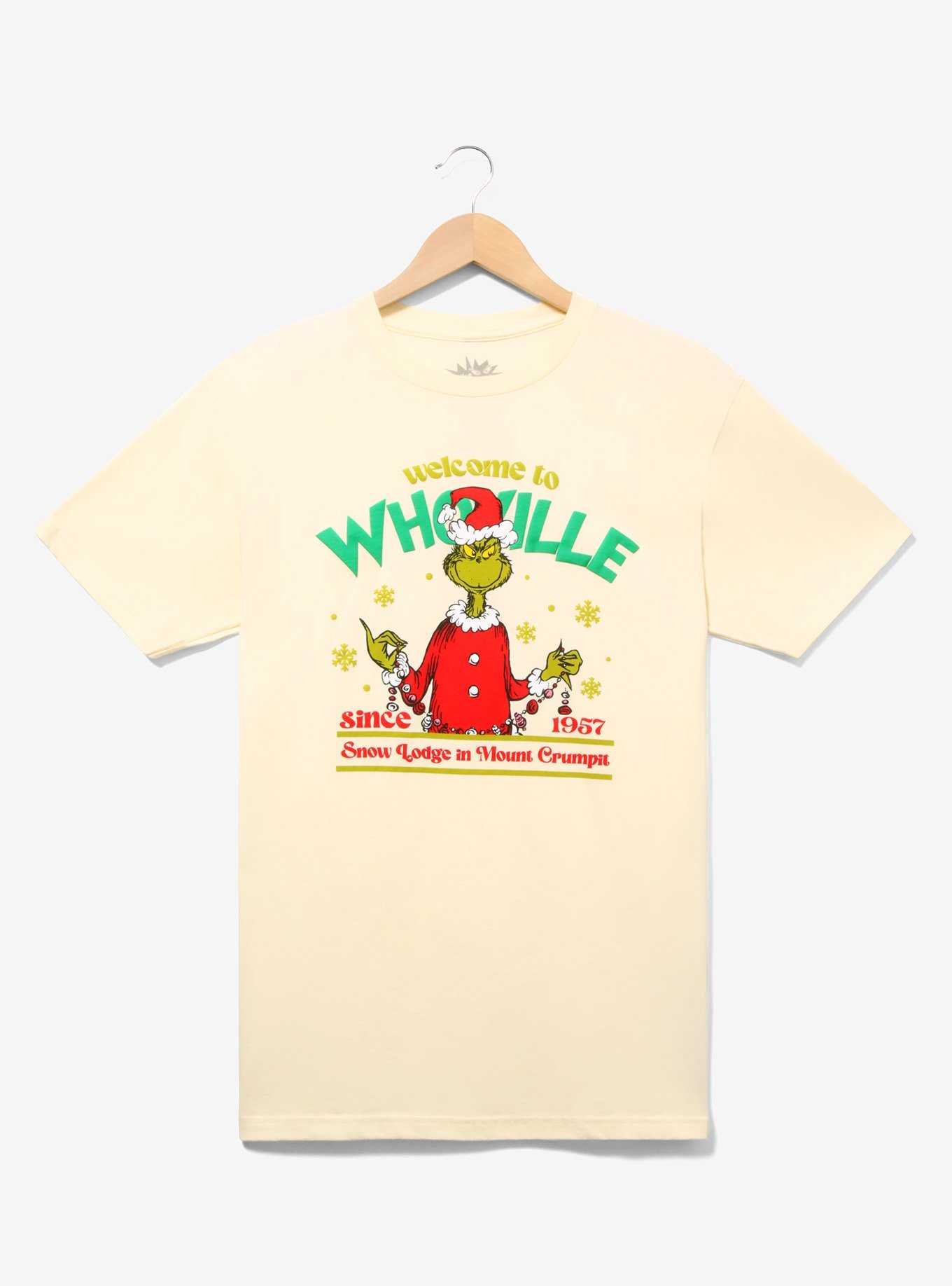Dr. Seuss How The Grinch Stole Christmas Welcome to Whoville T-Shirt - BoxLunch Exclusive, , hi-res