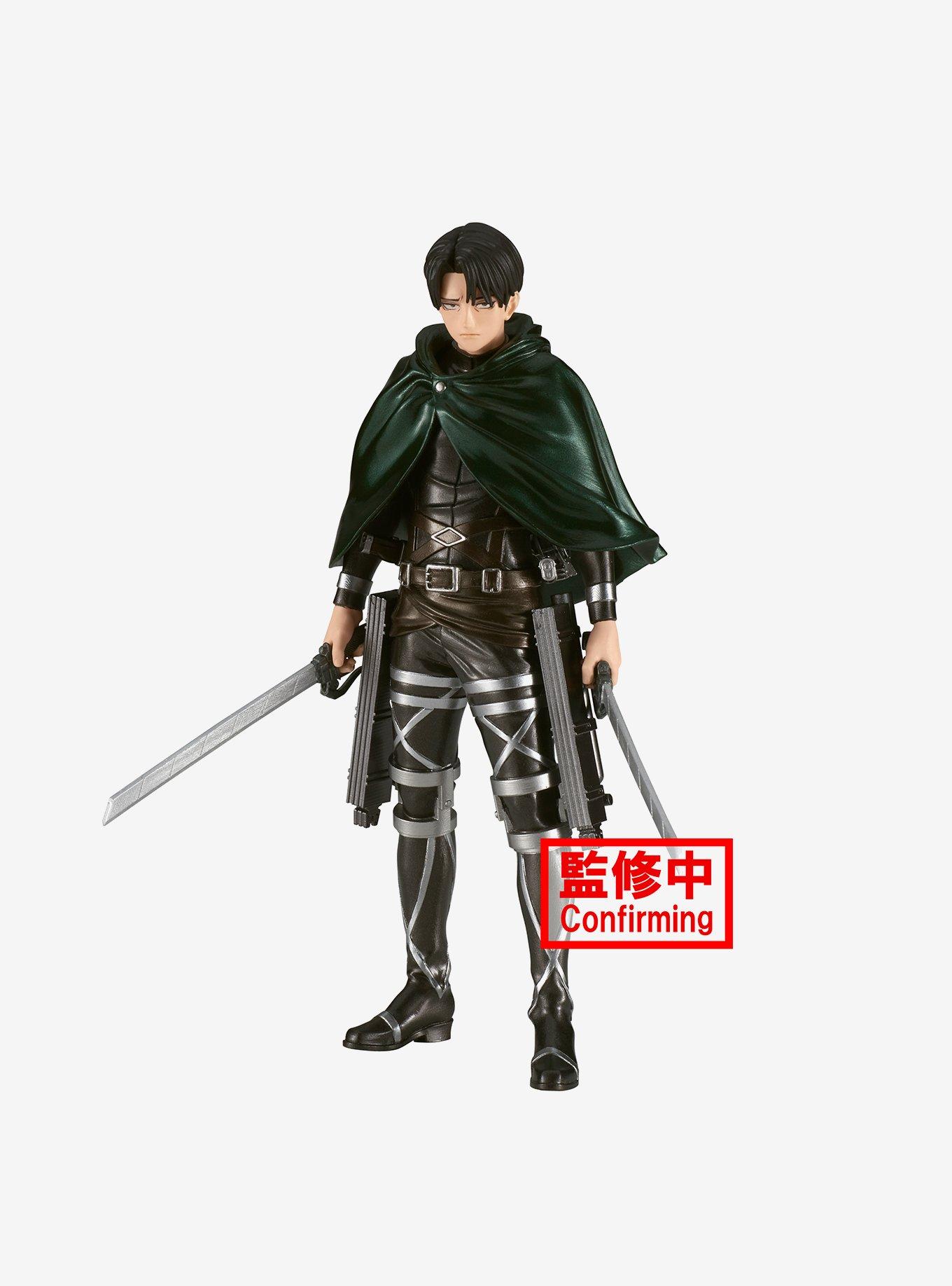 Banpresto Attack On Titan The Final Season Special Levi Figure (10th Anniversary Ver.), , hi-res