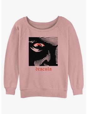 Universal Monsters Dracula I Now Say Obey Girls Slouchy Sweatshirt, , hi-res