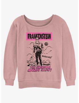 Universal Monsters Frankenstein Old Franky Girls Slouchy Sweatshirt, , hi-res