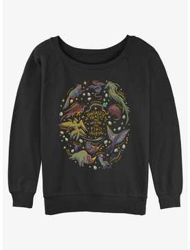 Fantastic Beasts and Where to Find Them Species Girls Slouchy Sweatshirt, , hi-res