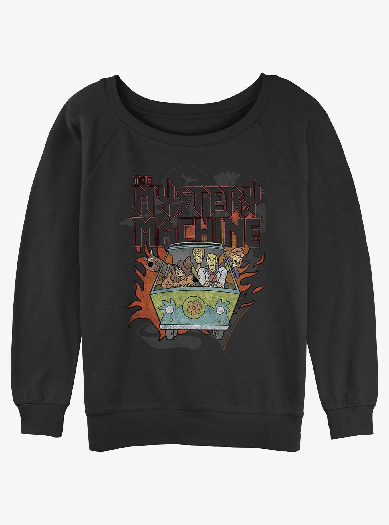 Scooby Doo The Mystery Machine Girls Slouchy Sweatshirt