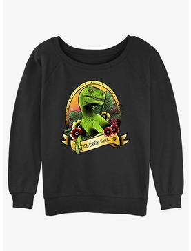 Jurassic Park Clever Girl Girls Slouchy Sweatshirt, , hi-res