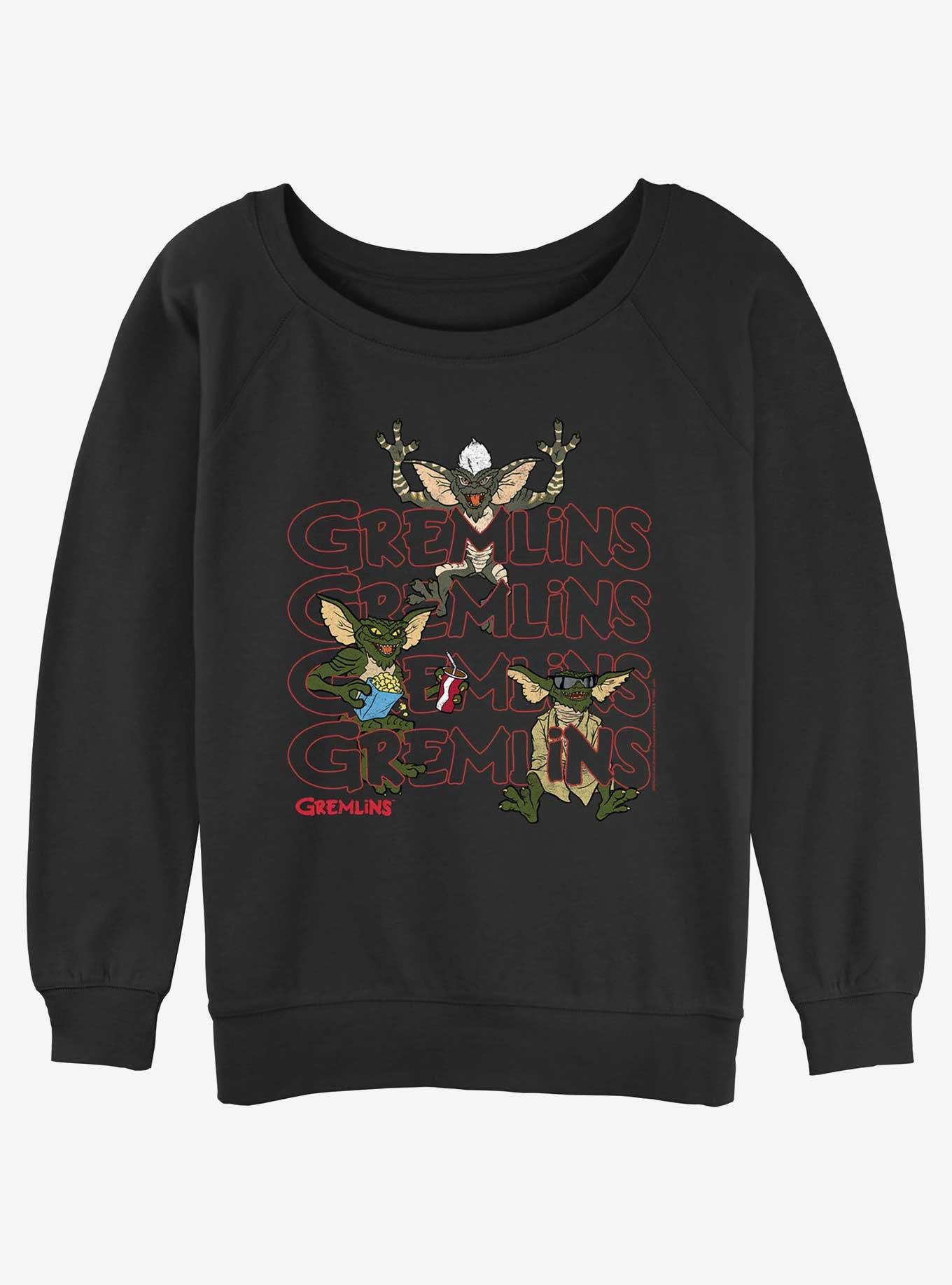 Gremlins Gremlin Crawl Girls Slouchy Sweatshirt, , hi-res