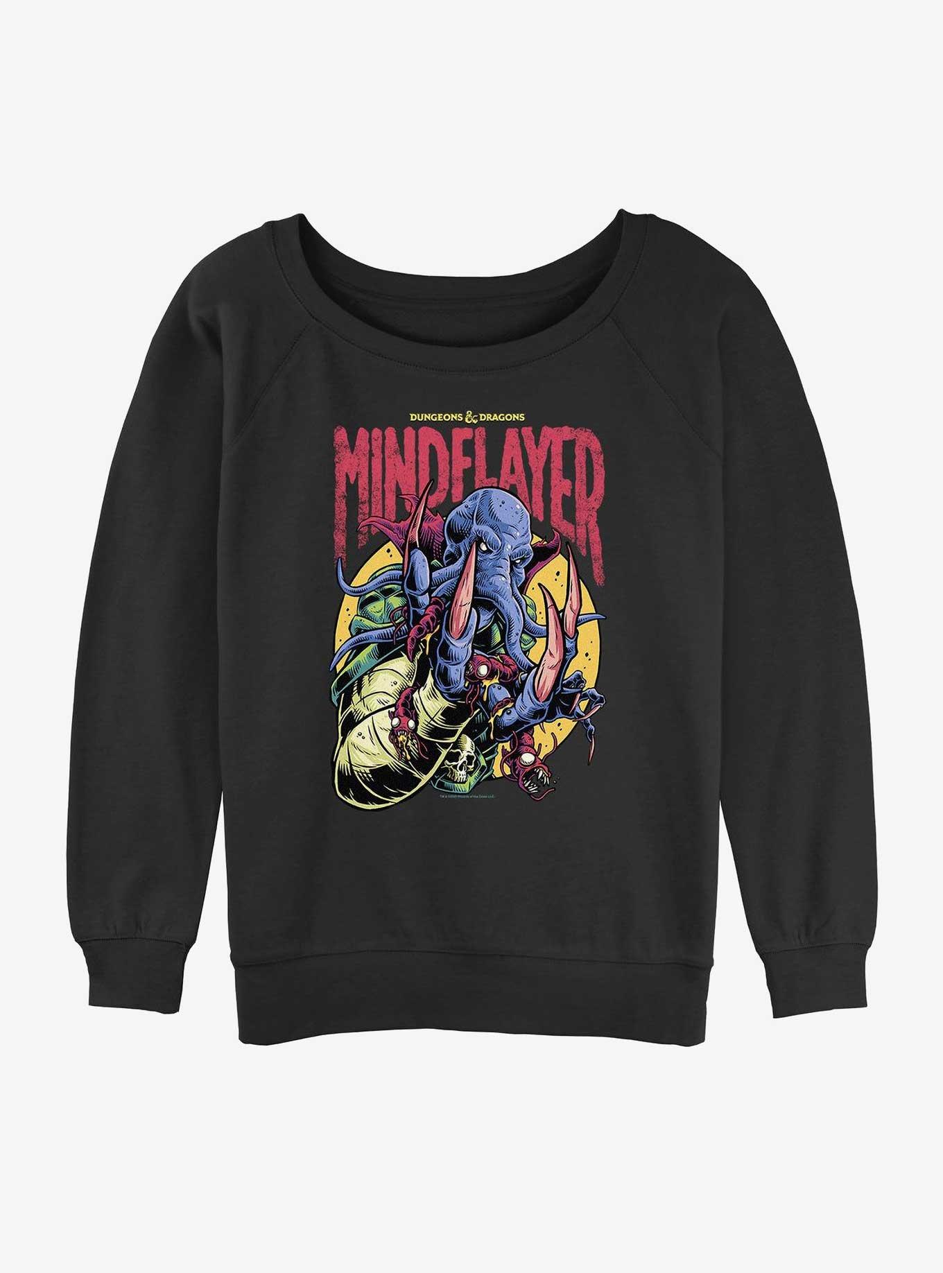 Dungeons & Dragons Mindflayer Logo Girls Slouchy Sweatshirt, , hi-res