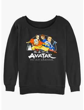 Avatar: The Last Airbender Ready For Action Girls Slouchy Sweatshirt, , hi-res