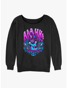 Nickelodeon Monster Scream Girls Slouchy Sweatshirt, , hi-res