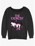 The Exorcist Night Light Girls Slouchy Sweatshirt, BLACK, hi-res
