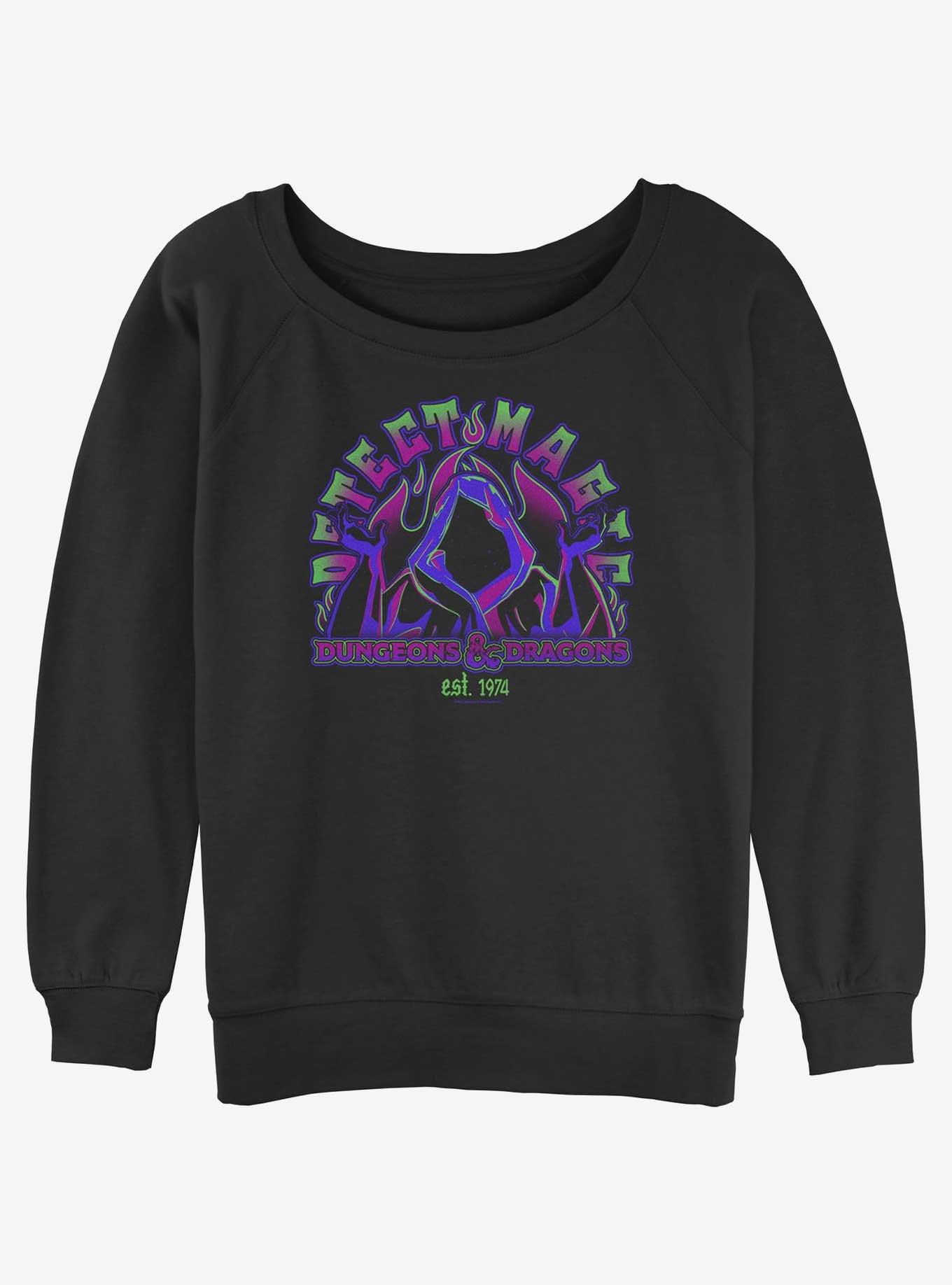 Dungeons & Dragons Detecting That Magic Girls Slouchy Sweatshirt, , hi-res