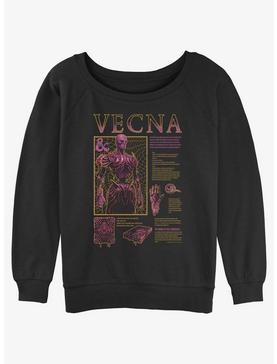 Dungeons & Dragons Vecna Schematic Girls Slouchy Sweatshirt, , hi-res