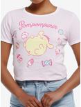 Pompompurin Sweets Girls Ringer T-Shirt, MULTI, hi-res