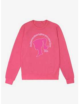 Barbie Barbiecore Since Before You Were Born French Terry Sweatshirt, , hi-res