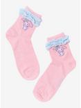 My Melody Ruffle Ankle Socks, , hi-res