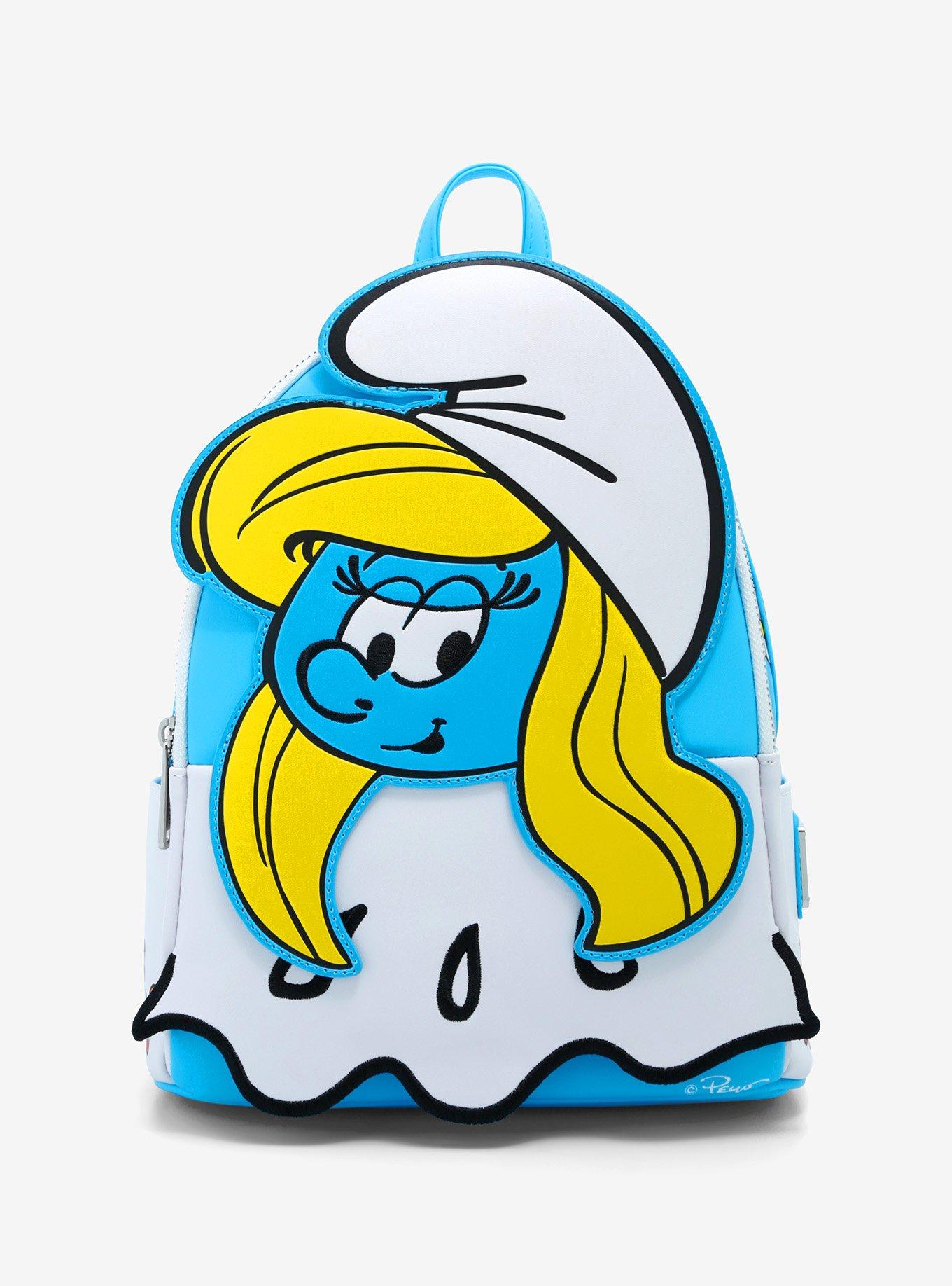 Loungefly The Smurfs Smurfette Figural Mini Backpack NWT Smurfs Spring Is In The Air Smurfette Women main image 3