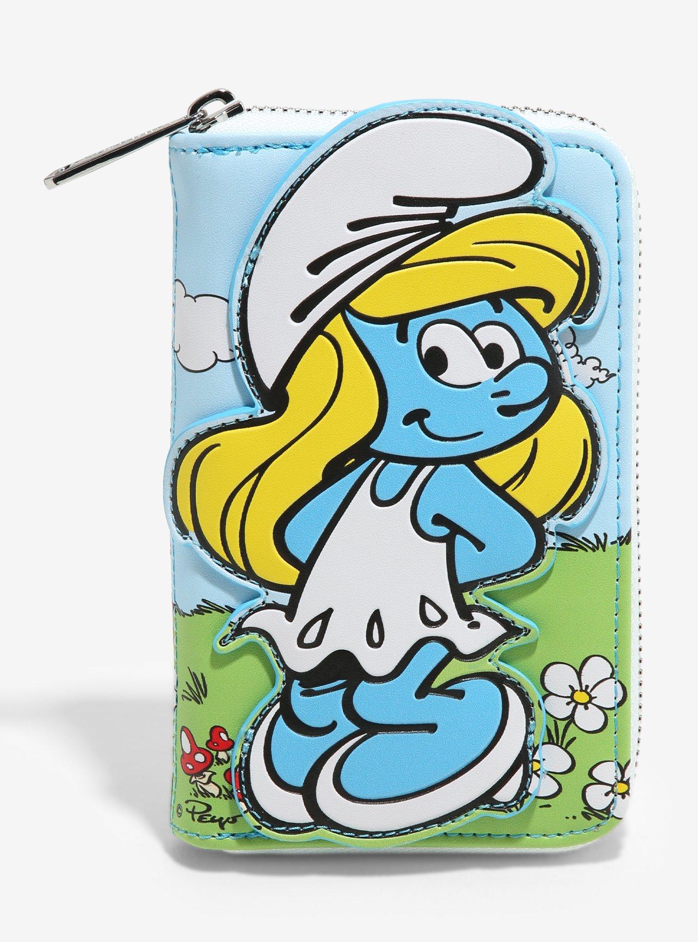 Loungefly Smurfs Smurfette Zippered Wallet, , hi-res