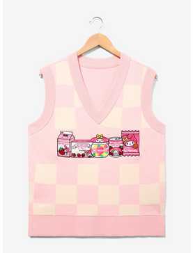 Sanrio My Melody Kawaii Mart Checker Vest — BoxLunch Exclusive, , hi-res