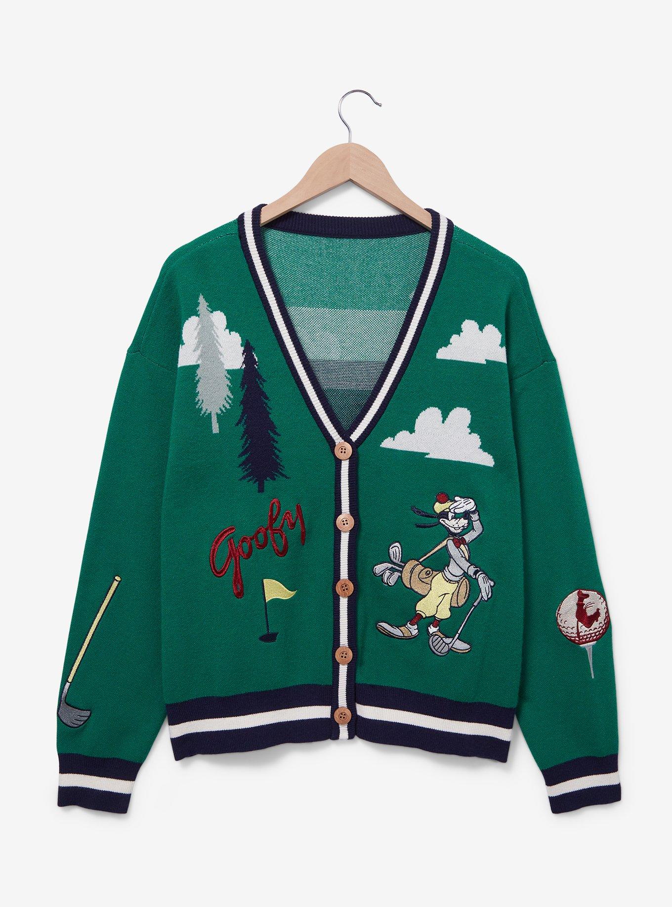 Her Universe Disney Goofy Golf Women's Cardigan - BoxLunch Exclusive, , hi-res