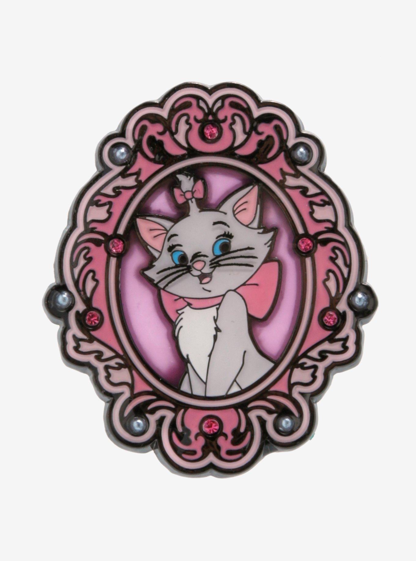 Loungefly Disney The Aristocats Marie Cameo Enamel Pin, , hi-res