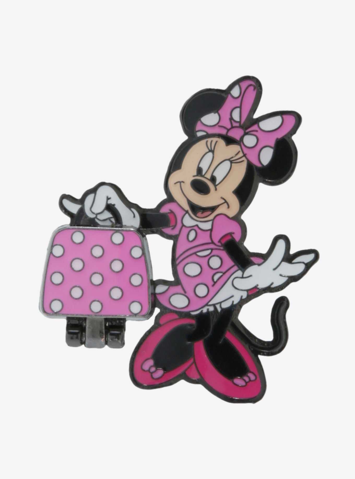 Loungefly Disney Minnie Mouse Purse Hinged Enamel Pin, , hi-res