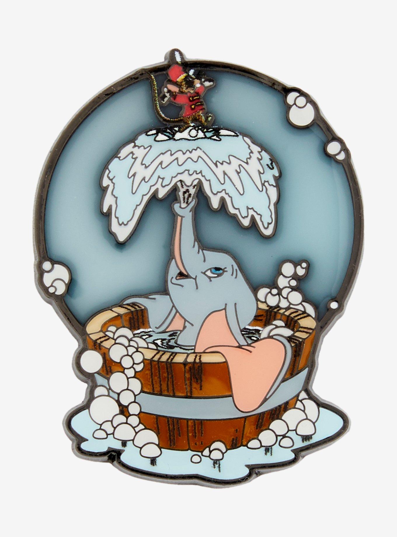 Loungefly Disney Dumbo Bath Bubble Enamel Pin, , hi-res