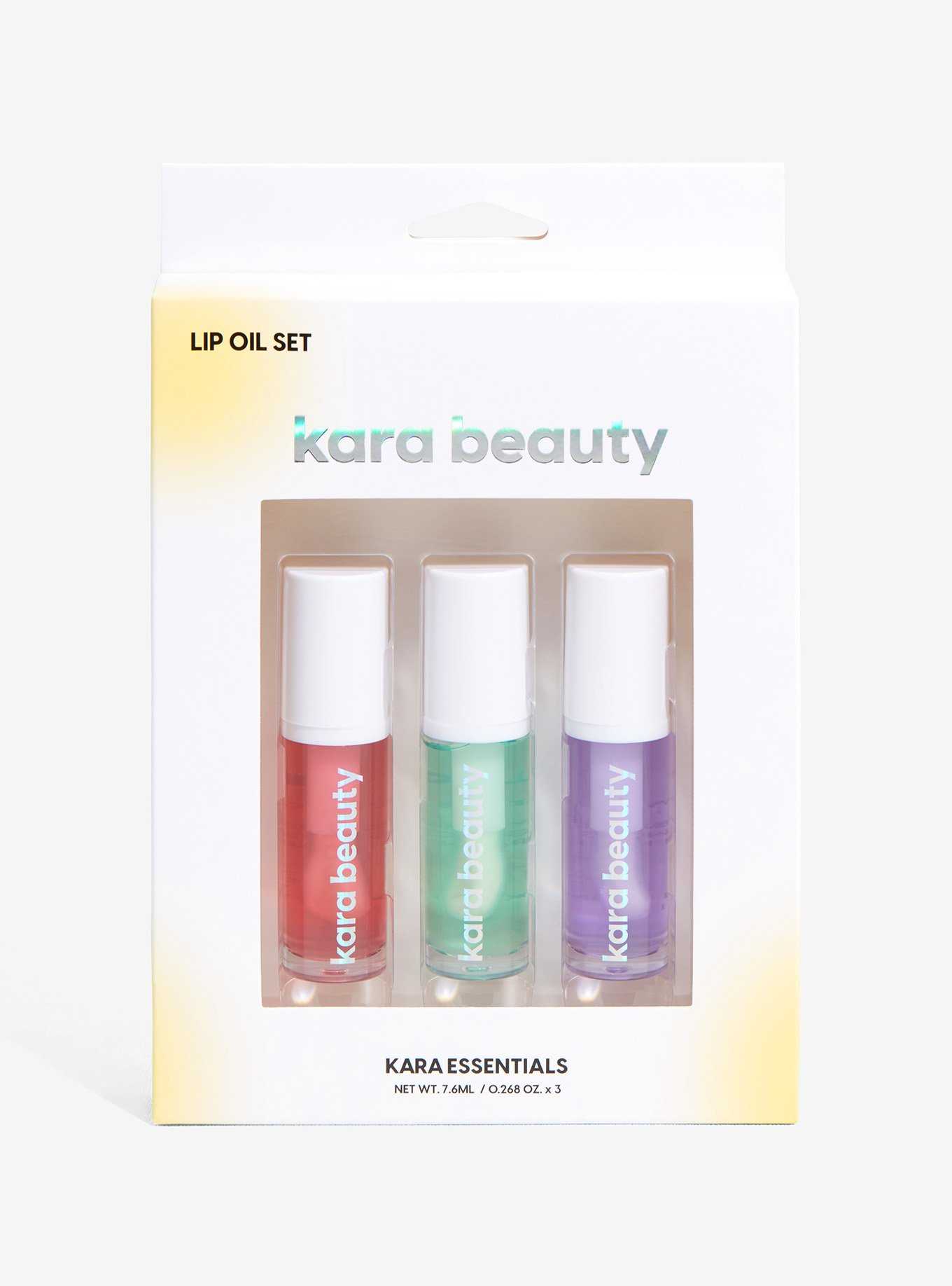 Kara Beauty Lip Oil Set, , hi-res