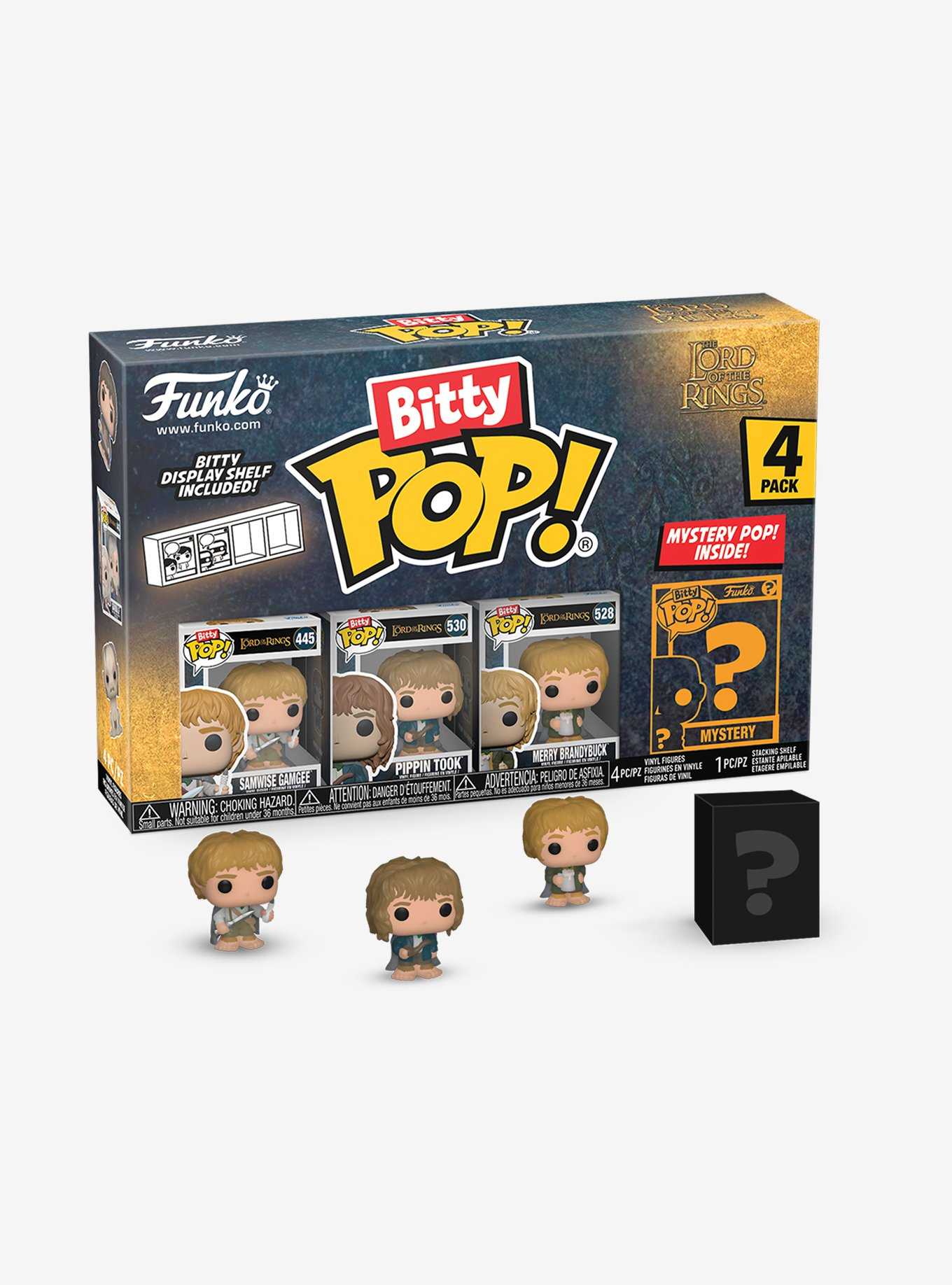 Funko Bitty Pop! The Lord of the Rings Samwise and Hobbits Blind Box Mini Vinyl Figure Set, , hi-res