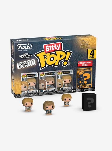 Funko Bitty Pop! The Lord of the Rings Samwise and Hobbits Blind Box ...