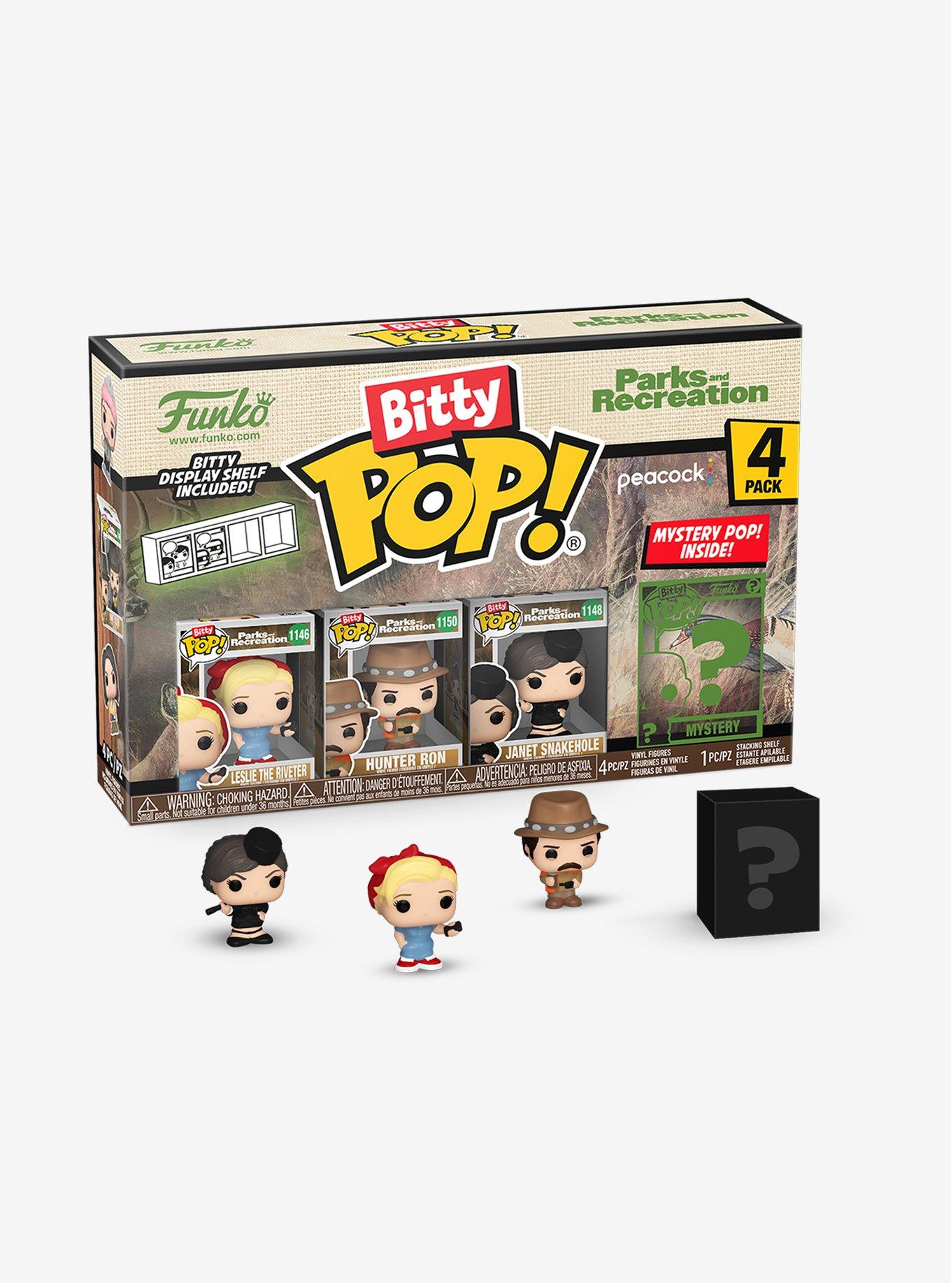 Funko Bitty Pop! Parks and Recreation Janet Snakehole and Friends Blind Box Mini Vinyl Figure Set, , hi-res