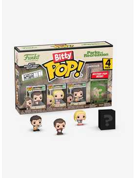 Funko Bitty Pop! Parks and Recreation Ron Swanson and Friends Blind Box Mini Vinyl Figure Set, , hi-res