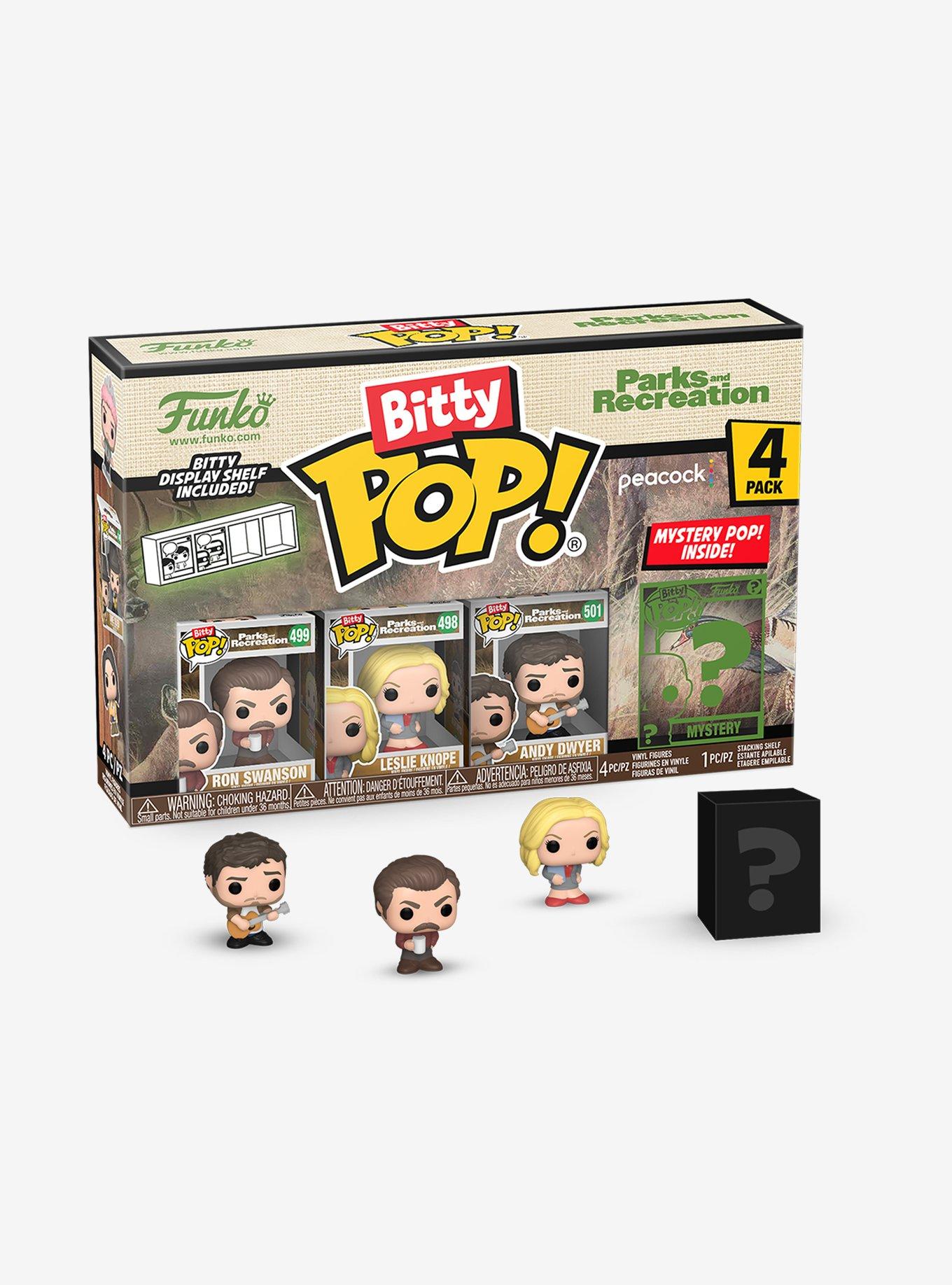 Funko Bitty Pop! Parks and Recreation Ron Swanson and Friends Blind Box Mini Vinyl Figure Set, , hi-res