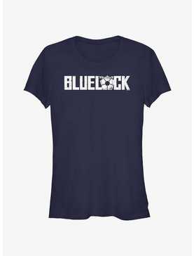 Blue Lock Glitch Logo Girls T-Shirt, , hi-res