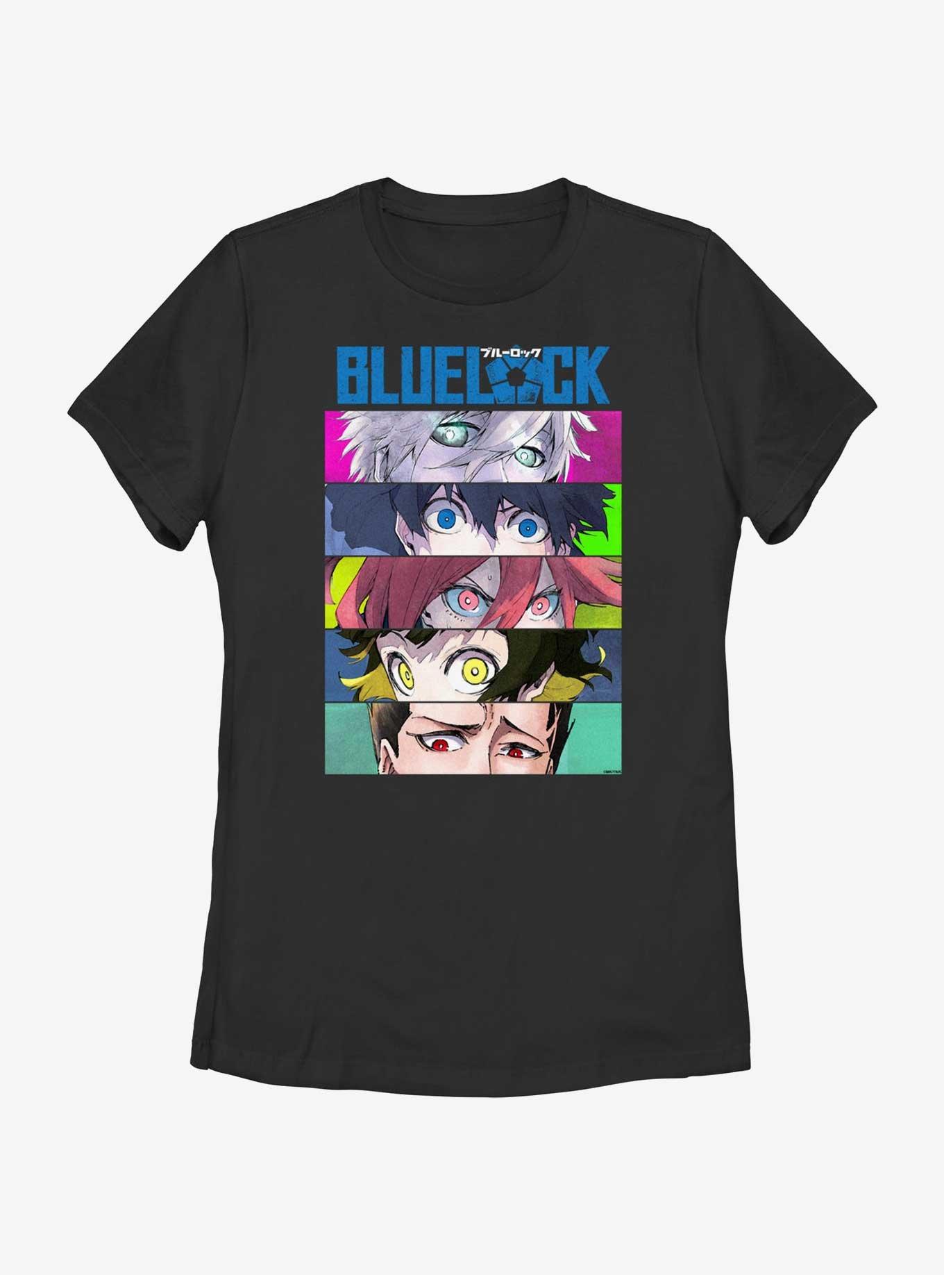 Blue Lock Eyes Locked Womens T-Shirt, , hi-res