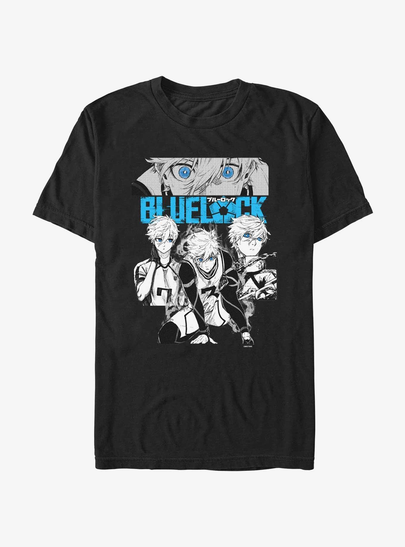 Blue Lock Midfielder Seishiro Nagi T-Shirt, BLACK, hi-res