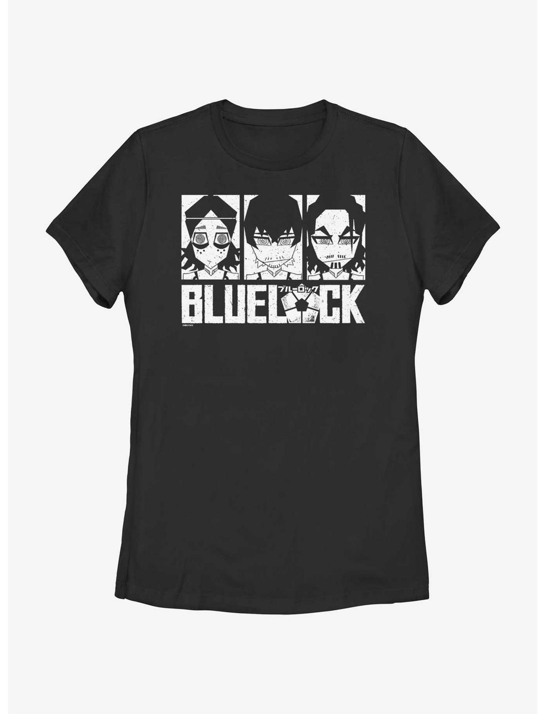 Blue Lock Japan U-20 Tatsuki Wakatsuki Oliver Aiku and Kazuma Nio Womens T-Shirt, BLACK, hi-res