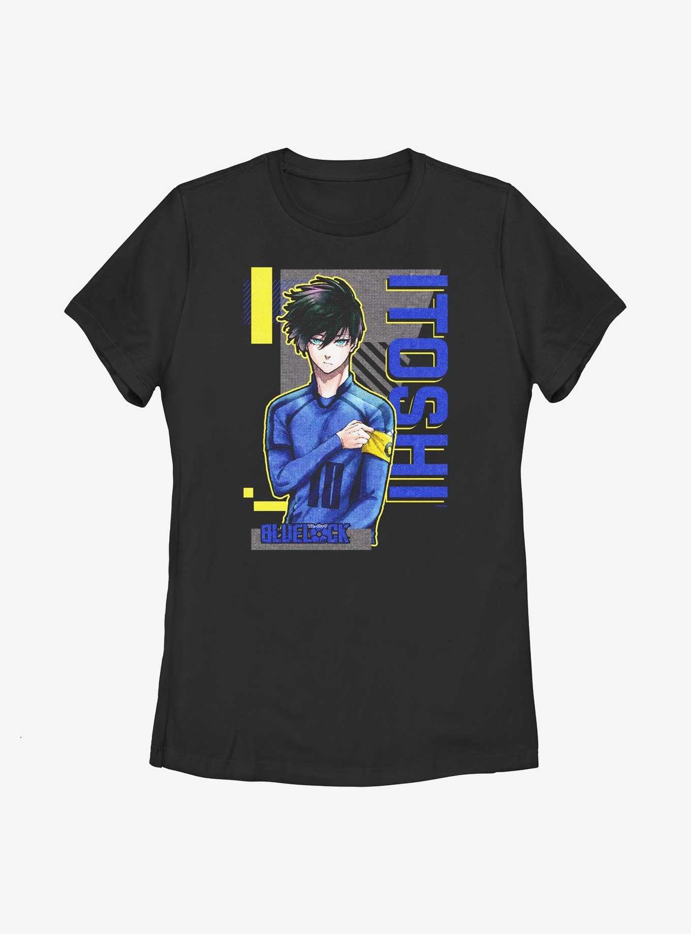 Blue Lock Itoshi Sporting Womens T-Shirt, BLACK, hi-res