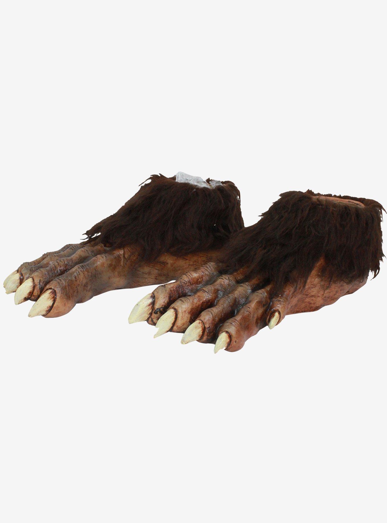 Wolf Feet Deluxe Costume Shoe, , hi-res