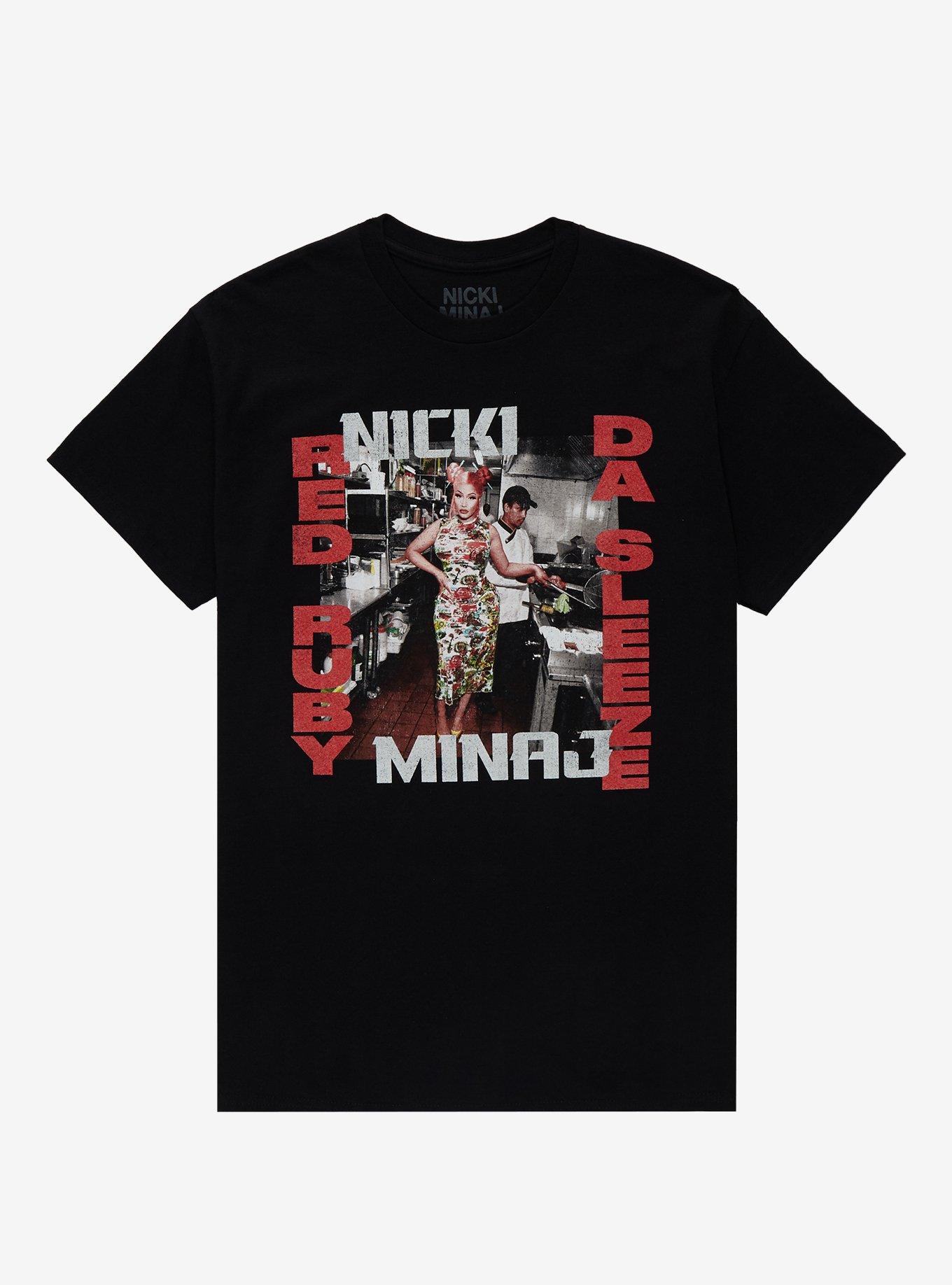 Nicki Minaj Red Ruby Da Sleeze T-Shirt, BLACK, hi-res