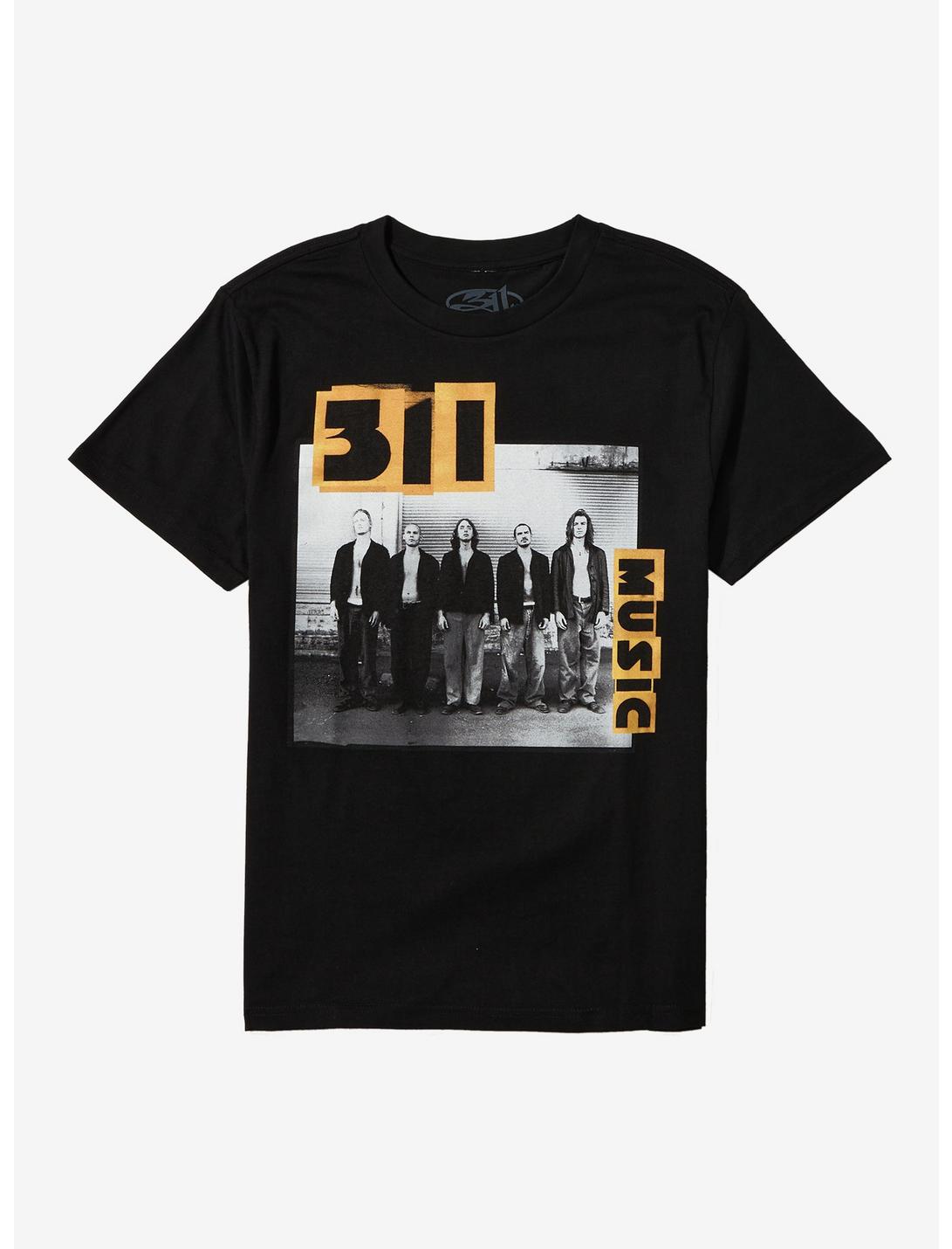 311 Music Group Portrait T-Shirt, BLACK, hi-res