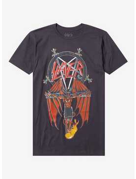 Slayer Crucified Devil T-Shirt, , hi-res