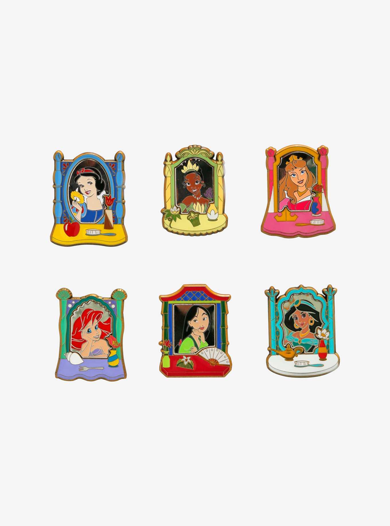 Loungefly Disney Princess Vanity Blind Box Enamel Pin, , hi-res