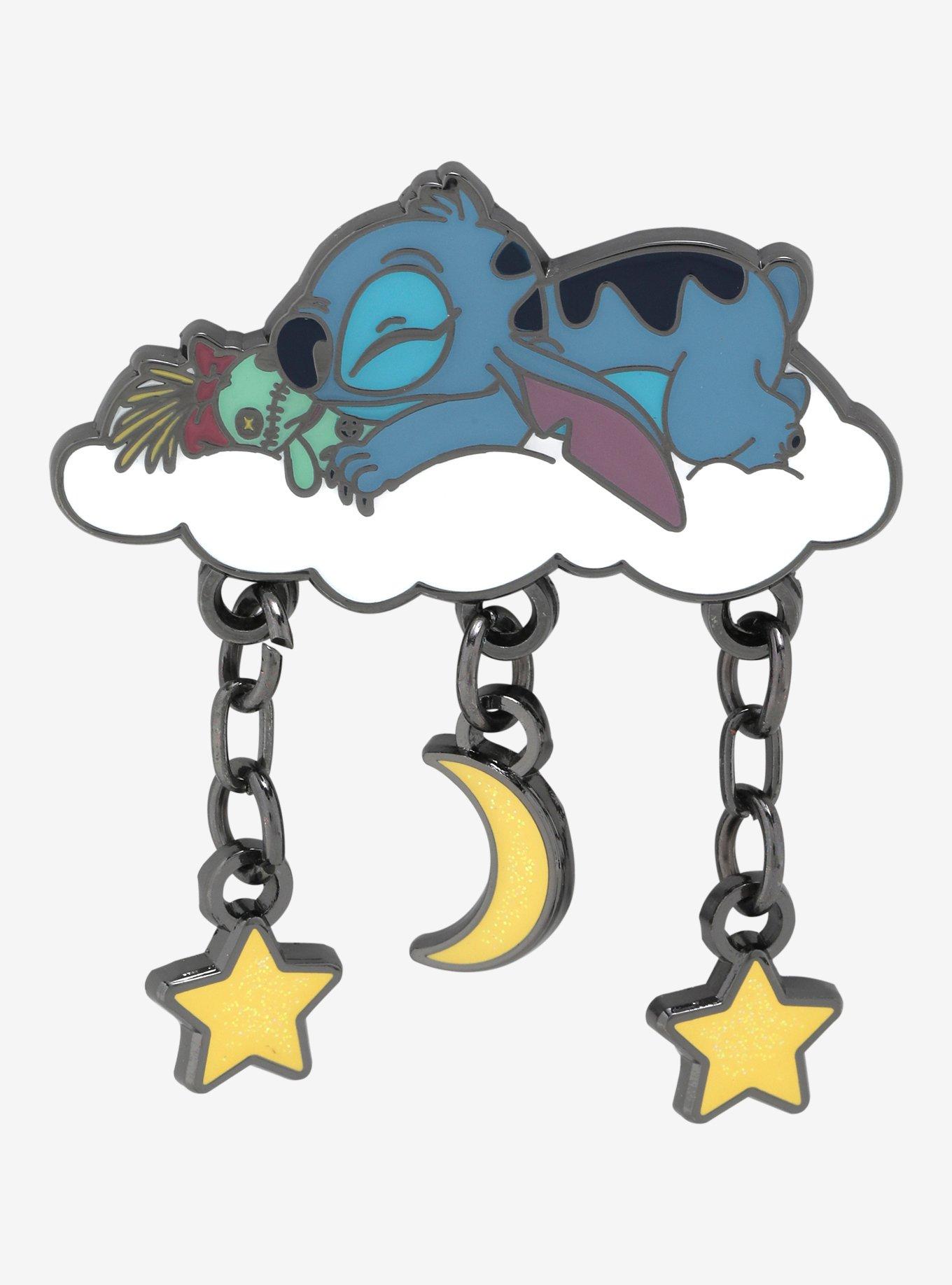 Loungefly Disney Lilo & Stitch Cloud Nap Enamel Pin, , hi-res