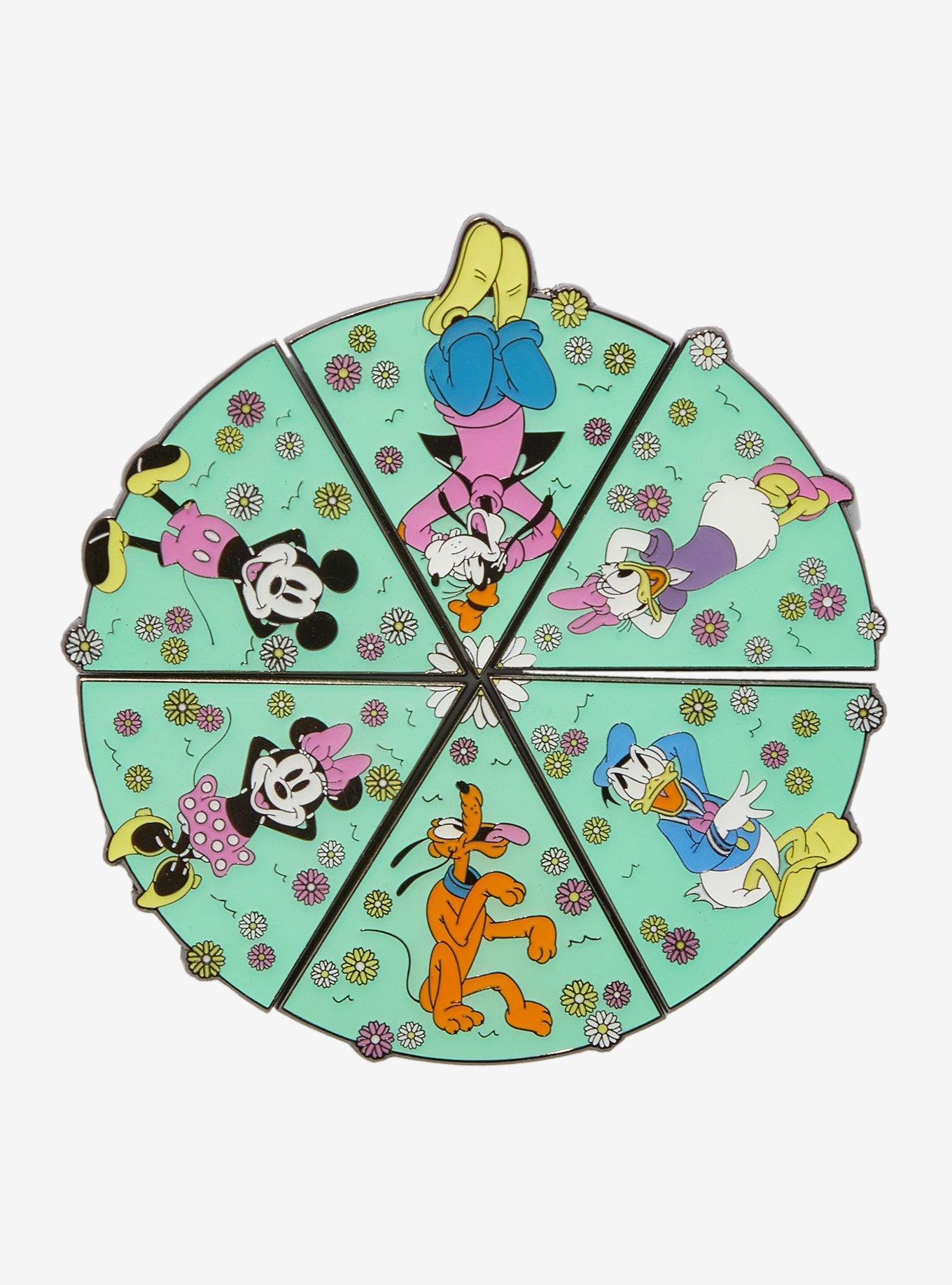 Loungefly Disney Mickey And Friends Flower Blind Box Enamel Pin, , hi-res