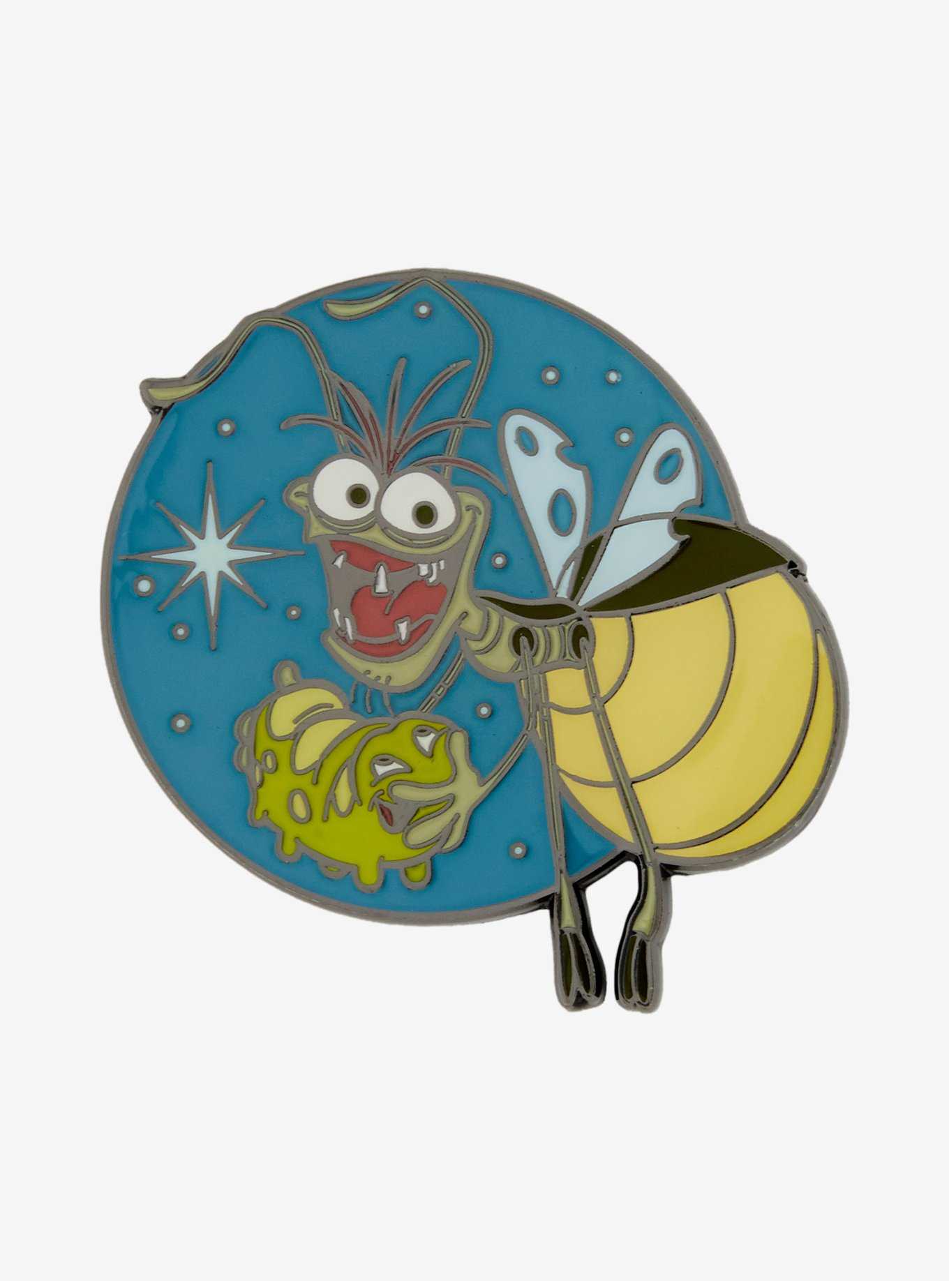Loungefly The Princess And The Frog Ray Glow-In-The-Dark Enamel Pin, , hi-res
