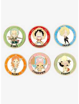Loungefly One Piece Chibi Character Blind Box Enamel Pin, , hi-res