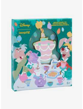 Loungefly Disney Alice In Wonderland Unbirthday Cake Sliding Pin, , hi-res