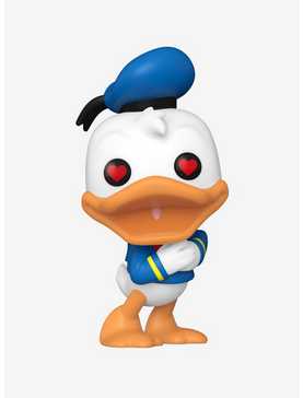 Funko Pop! Disney Donald Duck 90th Anniversary Heart Eyes Donald Duck Vinyl Figure, , hi-res
