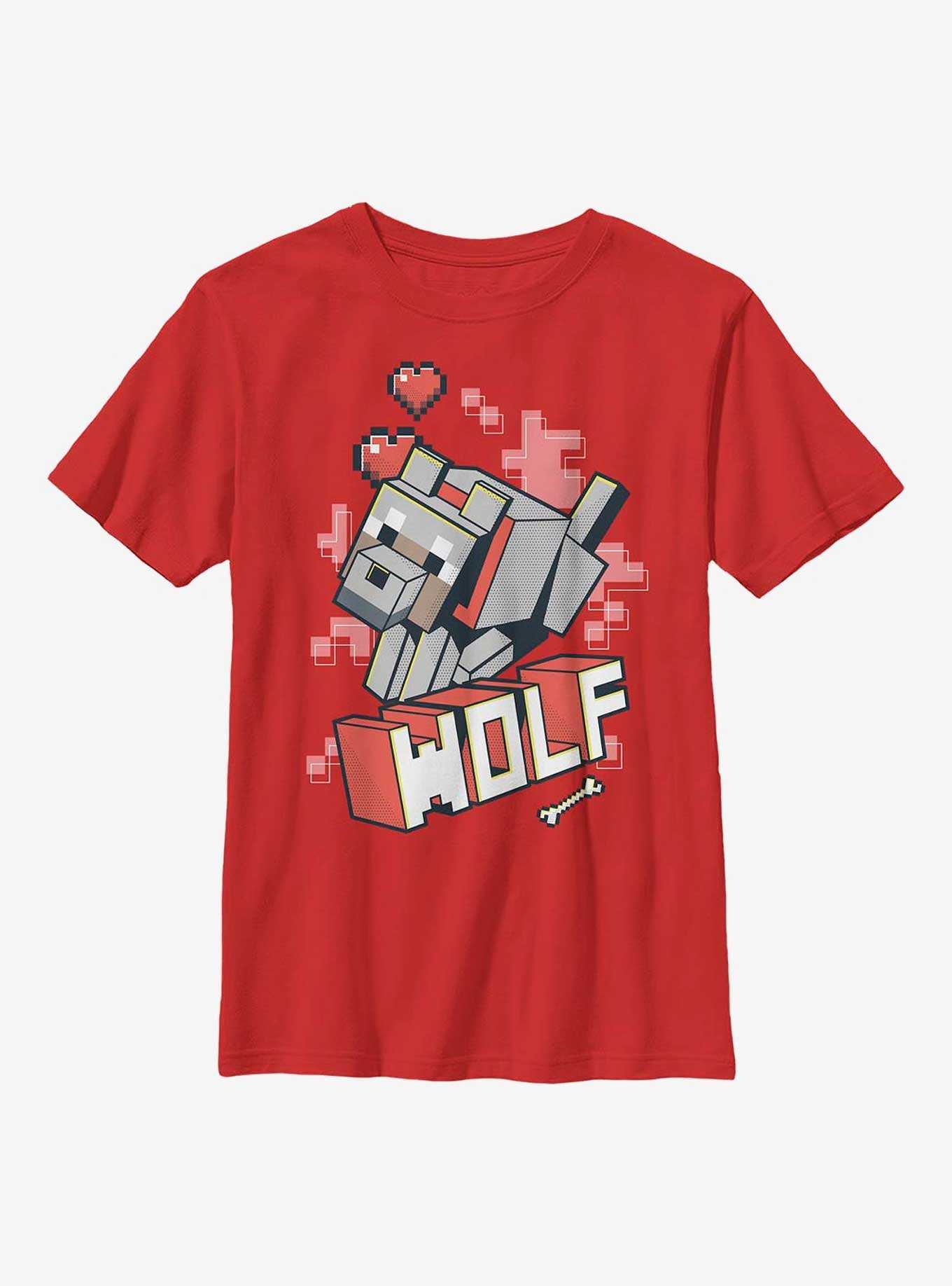 Minecraft Wolf Hero Youth T-Shirt, , hi-res