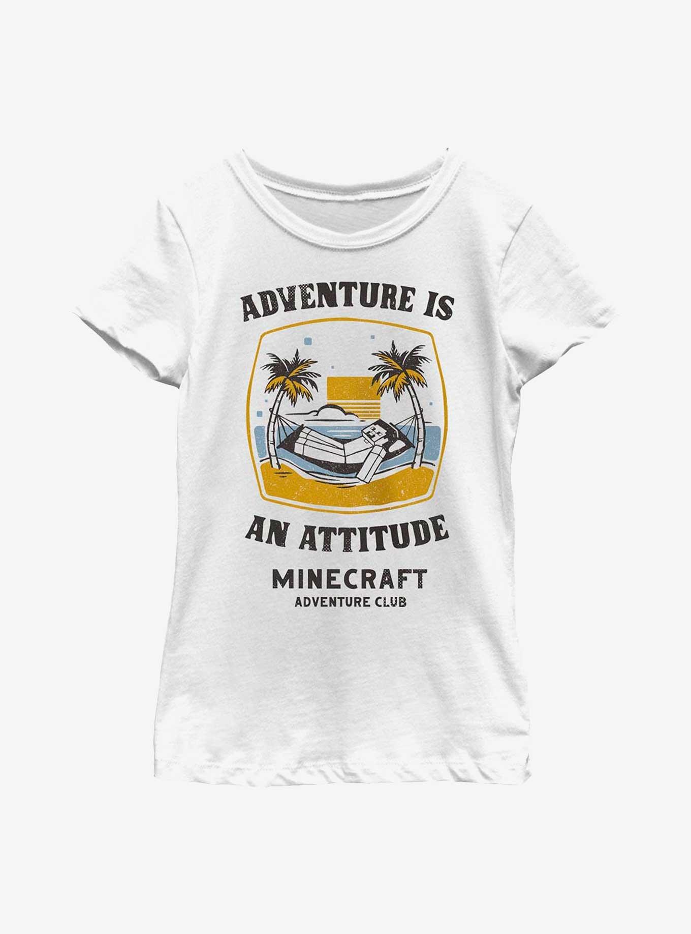 Minecraft Steve Beach Adventure Youth Girls T-Shirt, , hi-res