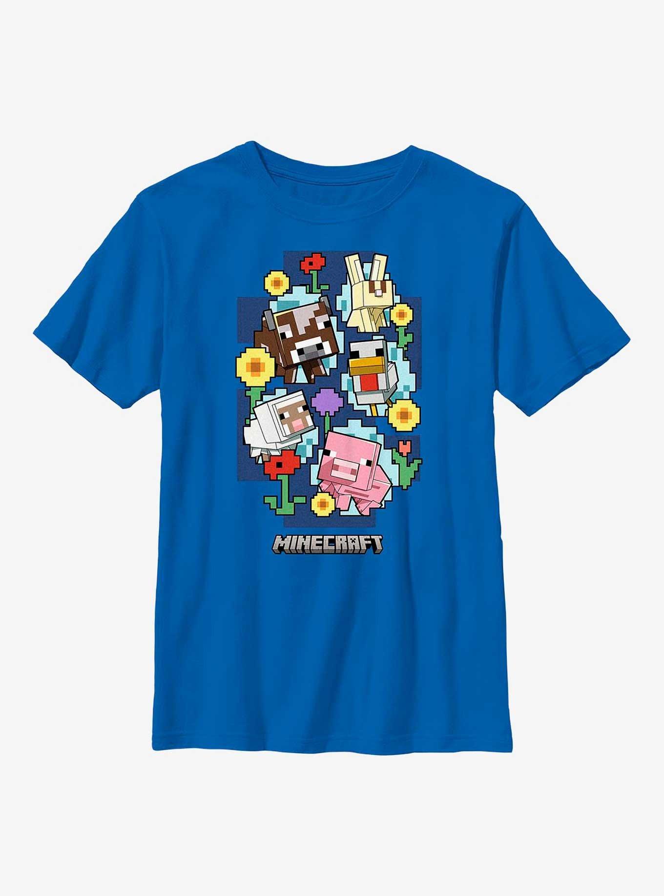 Minecraft Farm Spring Youth T-Shirt, , hi-res